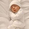 TERABITHIA Lifelike Reborn Baby Dolls Crafted in Cuddly Cloth Body – 18Inches Sleeping Realistic Newborn Baby Girl Dolls That Look Real and Feel Real