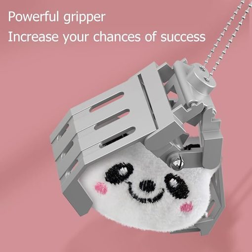 Mini Claw Machine Mini Doll Grabber Machine with Cool Light Music and 10 Dolls, 20, 10 Eggshells () - Image 2