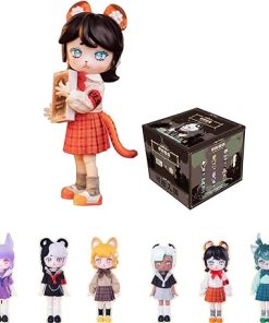 BJD Dolls Blind Box,Kawaii BJD Dolls Penny’s Treasure Box Series-College Strange Tales 1/12 Ball Jointed Doll Collectable Action Figure Posable Dress Up Doll for Girls Gift
