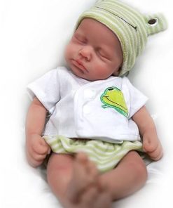 Mire & Mire 12″ Boy Micro Preemie Full Body Silicone Baby Doll Lulu Lifelike Mini Reborn Doll Surprice Children Anti-Stress My Melody