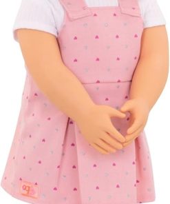 Our Generation Dolls Naty – Adorable 46cm Doll with Hair to Brush, Flower Headband and Full Set of Clothes | Wholesome Dolls for Girls Age 3-10 for Dressing Up and Imaginative Play