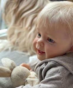 iCradle Lovely Realistic Reborn Baby Dolls 24 Inch 61cm Reborn Toddler Doll Real Life Newborn Baby Doll Toy Gift for Age 3+ 2
