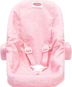 Madame Alexander Car Seat/Carrier for Dolls, Pink Heart