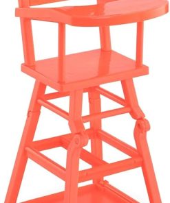 Corolle – Mon Grand Poupon High Chair – 2-in-1 Design fits 14″ and 17″ Baby Dolls (9000141040)
