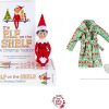The Elf on the Shelf Holiday Christmas Box Set – Includes Scout Elf, Book, Holiday Robe and Slippers
