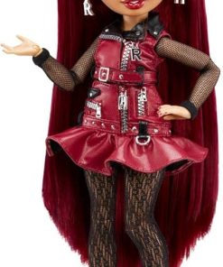 Rainbow High Mila Berrymore- Burgundy Red Fashion Doll. 2 Designer Outfits to Mix & Match with Accessories, Great Gift for Kids 6-12 Years Old and Collectors-Multicolor