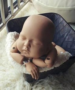 50cm Simulation Doll Shooting Realistic Naked Photography Training Reborn Baby Doll Props Posing Posture Training Photography Clothing Practice, 20 inch 2