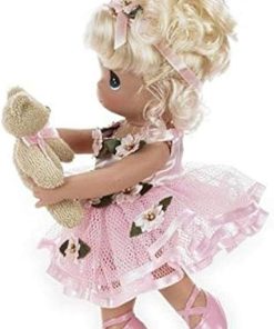 The Doll Maker Precious Moments Dolls, Linda Rick, Dance with Me, Ballerina, Blonde, 9 inch Doll