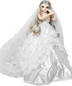 Proudoll 1/3 BJD Doll 60cm – 24″ Princess Tiffany SD Ball Jointed Dolls, Customized Doll Body with Clothes Outfit Set 2