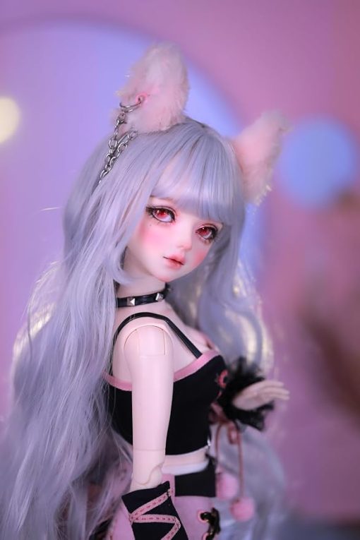 Hand-Painted BJD Doll 1/3: Fox Girl Style, 22 Inches, Girls - Image 2