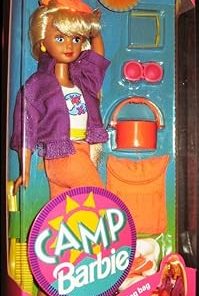 Barbie Camp SKIPPER DOLL w Color Change Hair & Accessories (1993)