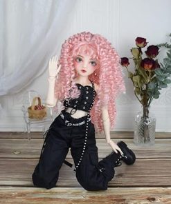 60cm BJD Doll 1/3 SD Dolls 24 Inch 18 Ball Jointed Female Girl Dolls, with Full Set Clothes Shoes Wig Makeup Openable Head, Best DIY Toys Gift (Jessie) 2