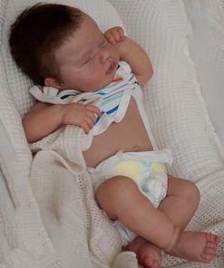 Zero Pam Realistic Reborn Dolls Silicone Full Body 20 in Anatomically Correct Silicone Baby Dolls Lifelike Reborn Babies That Look Real Baby Loulou