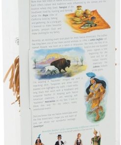 Barbie 1997 Collector Edition Dolls of the World 12 Inch Doll – Fourth Edition Native American Barbie with Poncho, Skirt, Headband, Moccasins, Jewelry, Hairbrush and Doll Stand 2