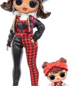 L.O.L. Surprise! OMG Winter Chill Camp Cutie Fashion Doll & Sister Babe in the Woods Doll with 25 Surprises to Unbox – Clothes & Accessories with Reusable Playset for Kids Girls Ages 4+