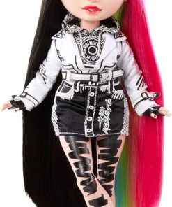 Rainbow High 2021 Jett Dawson Collector Fashion Doll with Black and Rainbow Hair, 2 Designer Outfits to Mix & Match Accessories, Gift for Kids & Collectors, Toys for Kids Ages 6 7 8+ to 12 Years
