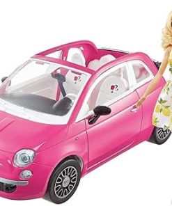 Barbie Fiat 500 Doll and Vehicle