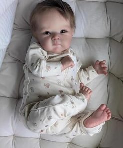 Zero Pam Realistic Silicone Reborn Baby Dolls Girl 18 Inch Anatomically Correct Baby Dolls That Look Real Smiling Real Life Reborn Toddler Dolls with Accessories for Kids 3+ 2