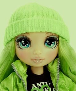 Rainbow Surprise Rainbow High Jade Hunter – Green Clothes Fashion Doll with 2 Complete Mix & Match Outfits and Accessories, Toys for Kids 4 to 15 Years Old 2