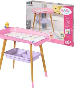 BABY born Changing Table – for Toddlers 3 Years & Up – Easy for Small Hands – Table with Removable Towel Holder