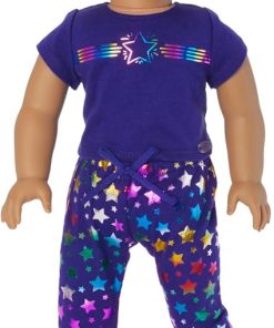 American Girl Girl of The Year Kavi Sharma 18-inch Doll Shining Star Pajamas Featuring 4 Pieces for Ages 8+ 2