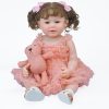 deAO Baby Doll Stroller Set with 13 inch Doll,Kids Play Stroller Toys,13″ Baby Doll Set with Foldable Doll Stroller,18 PCS Baby Doll Accessories with 2 Sets Doll Clothes 3