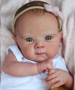 Angelbaby Realistic Newborn Baby Dolls – 18 inch Life Like Reborn Baby Doll Full Body Silicone Girl Little Bettie Anatomically Correct Doll Poseable Perfectly Cute Real Life Babies for Girls 2
