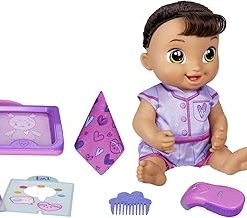 Baby Alive Lulu Achoo Doll, 12-Inch Interactive Doctor Play Toy with Lights, Sounds, Movements and Tools, Kids 3 and Up, Brown Hair