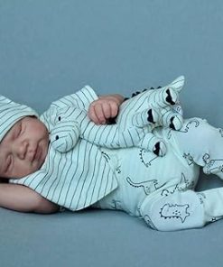 Zero Pam Reborn Baby Dolls Silicone Full Body-19 in Realistic Baby Doll, Anatomically Correct Boy, Full Silicone Reborn Dolls, 3D Skin Real Life Babys Doll with Accessories 2