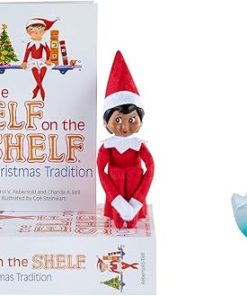 The Elf on the Shelf® Brown Eyed Girl & Matching Frost Pips™ Mini Bloom