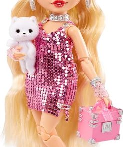 Rainbow High Premium Edition- Paris Hilton Collector Doll- 11 inch, 2022 Fashion Doll with Blond Hair, 2 Gorgeous Outfits to Mix & Match and Premium Doll Accessories. Great Gift and Collectors! 2