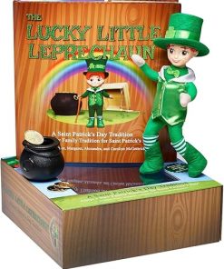 THE LUCKY LITTLE LEPRECHAUN – A Saint Patrick’s Day Tradition Leprechaun Doll and Storybook Box Set