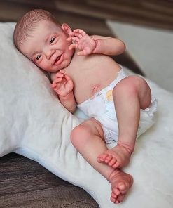 Anano 20 Inch Real Life Reborn Baby Dolls Silicone Full Body Girl Platinum Silicone Baby Doll That Look Real Looking Baby Dolls Realistic Reborn Babies Authentic Infant 2