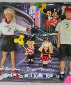Disneyland Resort Vacation Gift Set Mattel Barbie Tommy Kelly Ken