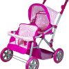 Lissi Colorful Twin Baby Doll Pram, Multi