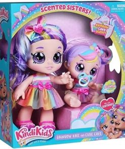 Kindi Kids Rainbow Kate and Cutie Cake Scented Sisters