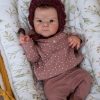 26 Inches Realistic Reborn Toddler Baby Doll Lifelike Silicone Soft Vinyl Girl Doll Newborn Baby Doll Toy for Kids Ages 3+ Cuddling 3