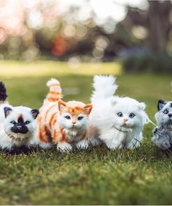THE QUEEN’S TREASURES 18 Inch Doll Pet Accessories, Set of 4 Realistic Kitty Cat Pet Collection, Compatible for Play with American Girl Dolls 2