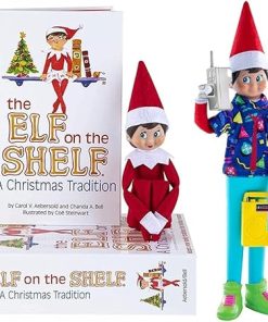 Elf on The Shelf – Blue Eyed Girl Scout Elf & Magifreez Retro Rad 80’s Gear