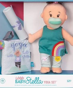 Manhattan Toy Wee Baby Stella 12″ Soft Baby Doll with Yoga Set