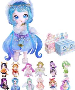 BJD Dolls Blind Box,Kawaii BJD Dolls MAYTREE Series-Twelve Constellations 1/12 Ball Jointed Doll Collectable Action Figure Posable Dress Up Doll for Girls Birthday Party Gift