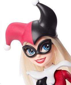 DC Super Hero Girls Harley Quinn Action Doll (~11.5 inch) with Removable Accessories, Wearing Iconic Outfit with True-to-Show Details, Great Gift for 6 – 8 Year Olds 2