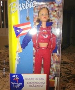 Mattel Barbie Olympic Fan Barbie Sydney 2000 Cuba Special Edition Doll 2