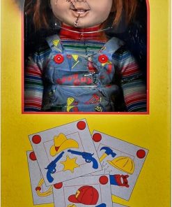 NECA Child’s Play Bride of Chucky Life-Size Chucky 1:1 Scale Replica Doll with Screen-Accurate