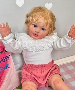 TERABITHIA 26Inches Soft Cuddly Body Realistic Reborn Toddler Girl Dolls, Forever Your Sweetheart – Lifelike Newborn Baby Collectible Art Doll Perfect for Cuddling Playtime and Gift Giving
