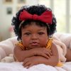 12″ Micro Preemie Full Body Silicone Baby Doll Girl,Realistic Soft Silicone Newborn Baby Doll, Real Full Body Silicone Reborn Baby Dolls with Feeding Accessories 3