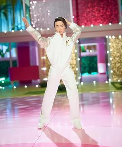 Barbie The Movie Signature Ken in White and Gold Tracksuit Exclusive Doll HPK04 Gold,white 2