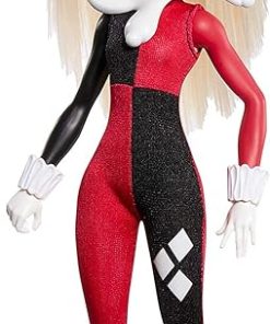 DC Super Hero Girls Harley Quinn Action Doll (~11.5 inch) with Removable Accessories, Wearing Iconic Outfit with True-to-Show Details, Great Gift for 6 – 8 Year Olds