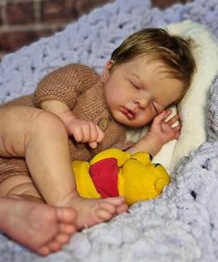 Angelbaby Reborn Silicone Baby Doll Realistic Newborn Baby Doll That Look Real 20 Inch Sleeping Babies Alive with Soft Cloth Body Handmade Reborns for Boy Girls Toys Age 3+