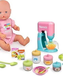 Super Meals Baby Doll with Recipe Book, Kitchen Accessories, 2 in 1 Blender, 16″ Doll